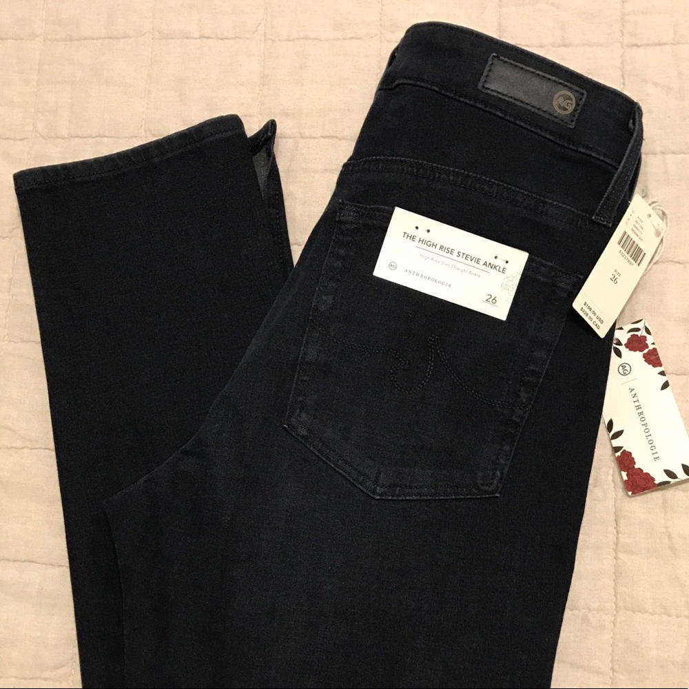 AG • The High Rise Stevie Ankle • High Rise Slim